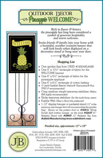 Outdoor Decor #5 PIneapple Welcome