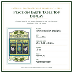 Product Specifications – Peace on Earth Table Top Display