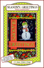 Seasons Greetings Wall Hanging