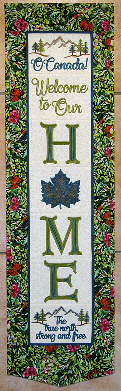 O Canada Welcome to Our Home