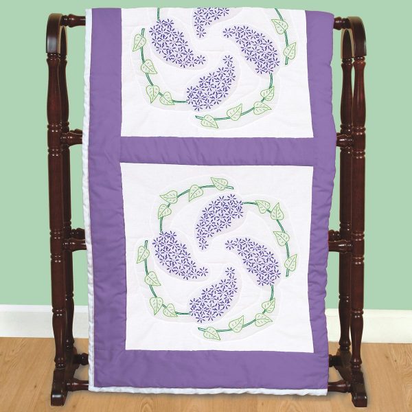 Lilacs 18″ Quilt Blocks