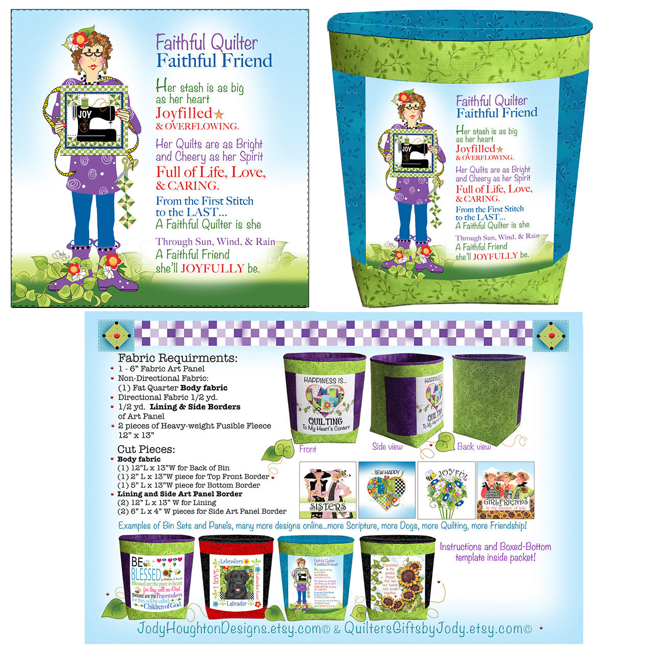 Bin Set F.Quilter