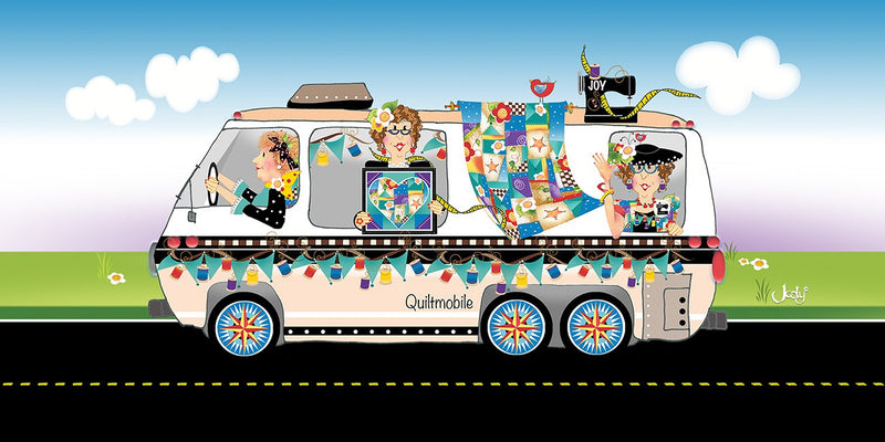 Quiltmobile Fabric Art Panel