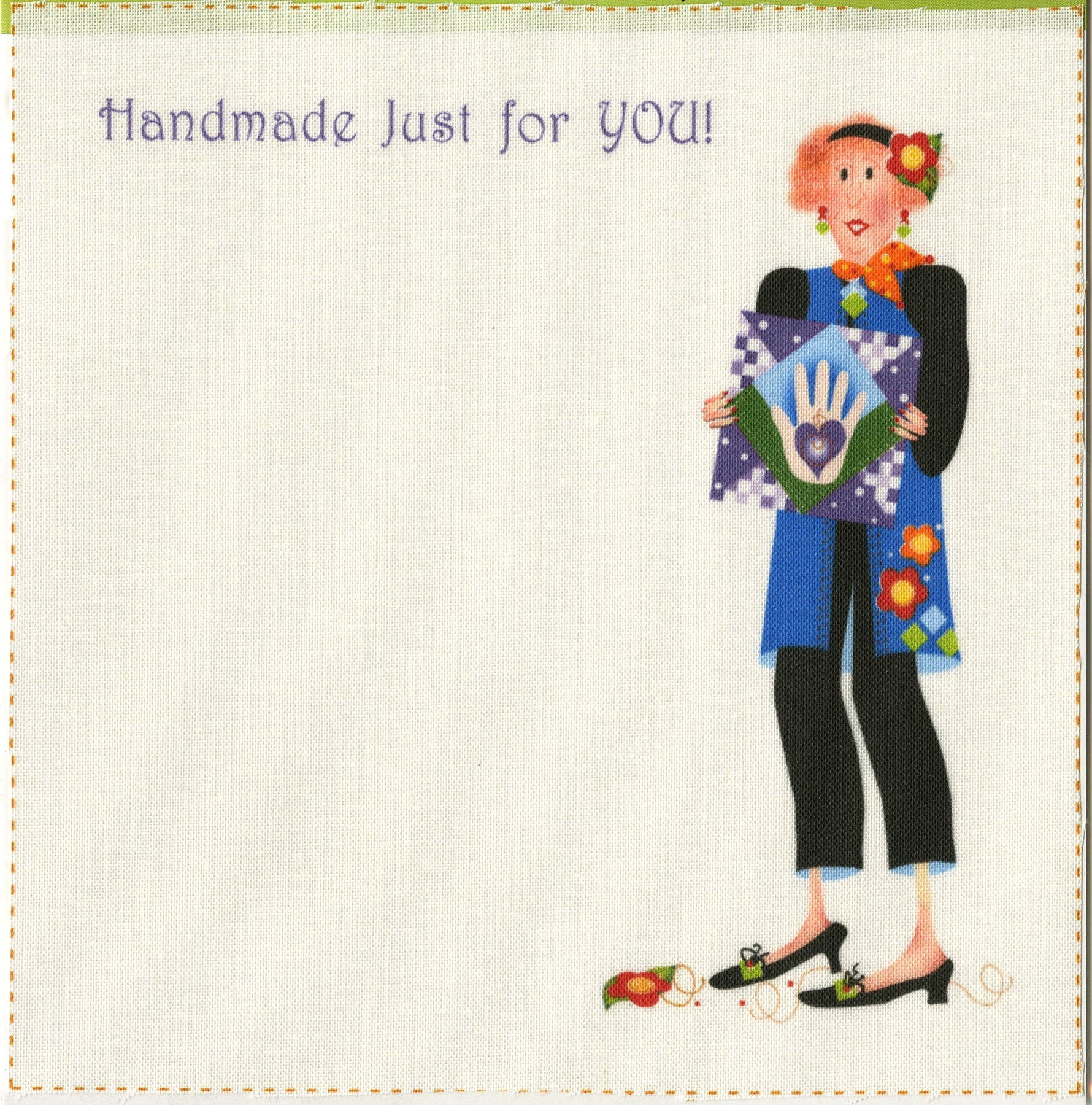 Quilt Label Quilting Charity 2 per pack