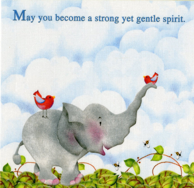 Quilt Labels Joy Elephant 2 per pack