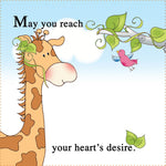 Quilt Label Giraffe 2 per pack