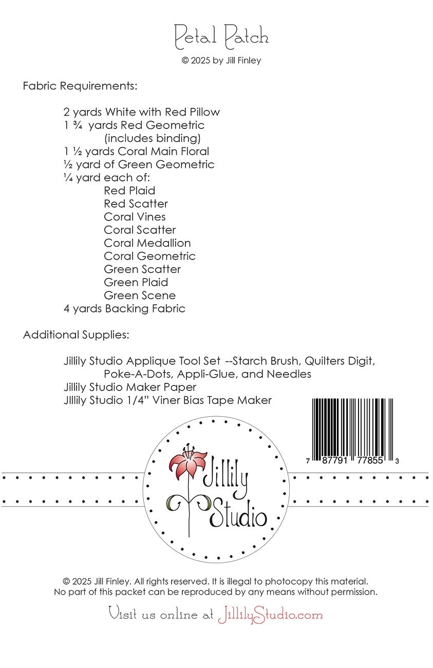 Petal Patch Pattern