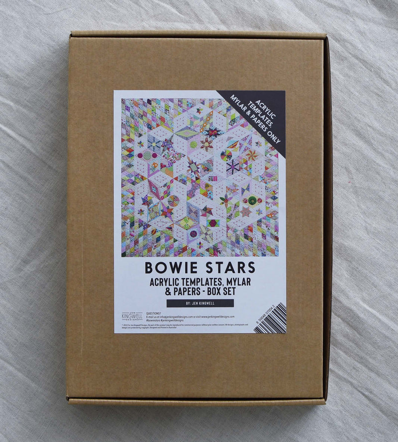 Bowie Stars Acrylic Templates, Mylar & Papers Only
