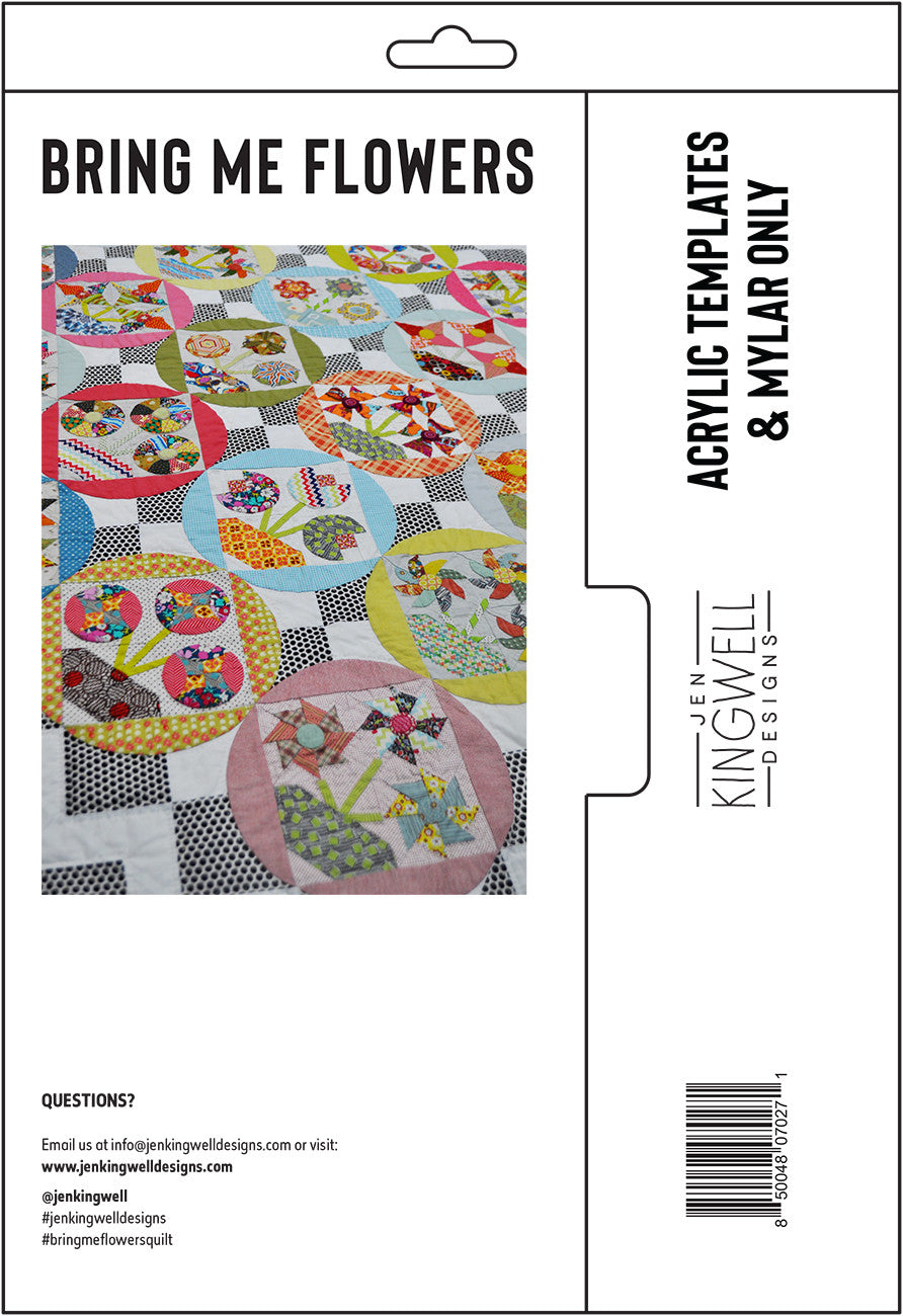 Bring Me Flowers Arcylic Templates & Mylar Only
