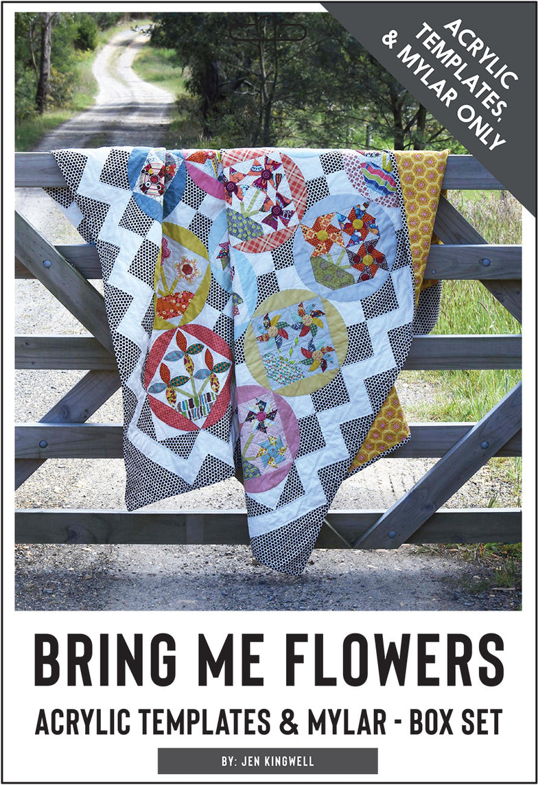 Bring Me Flowers Arcylic Templates & Mylar Only