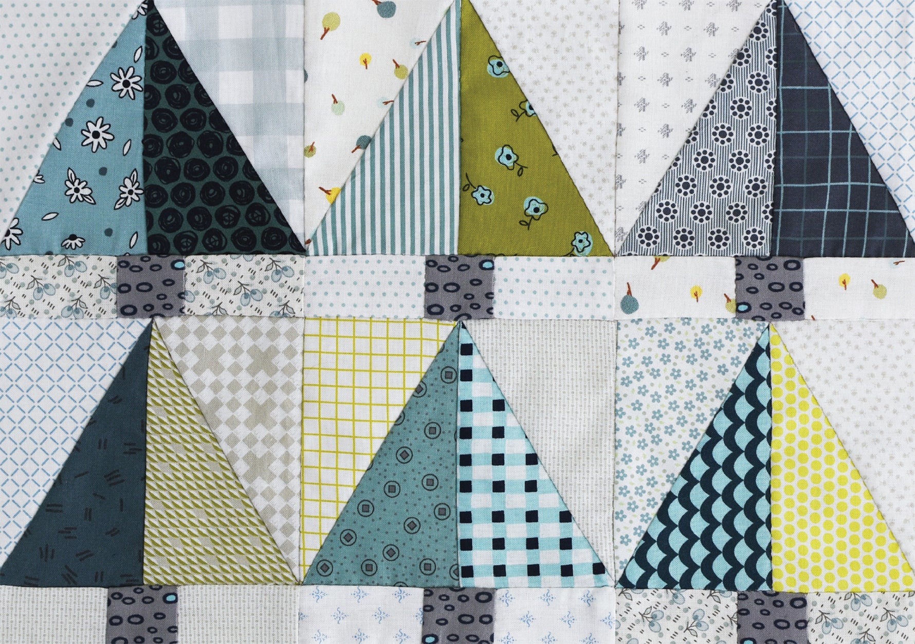 Postcard Project #18 Half Rectangle Triangles