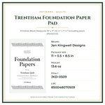 Product Specifications – Trentham Foundation Paper Pad