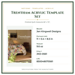 Product Specifications – Trentham Acrylic Template Set