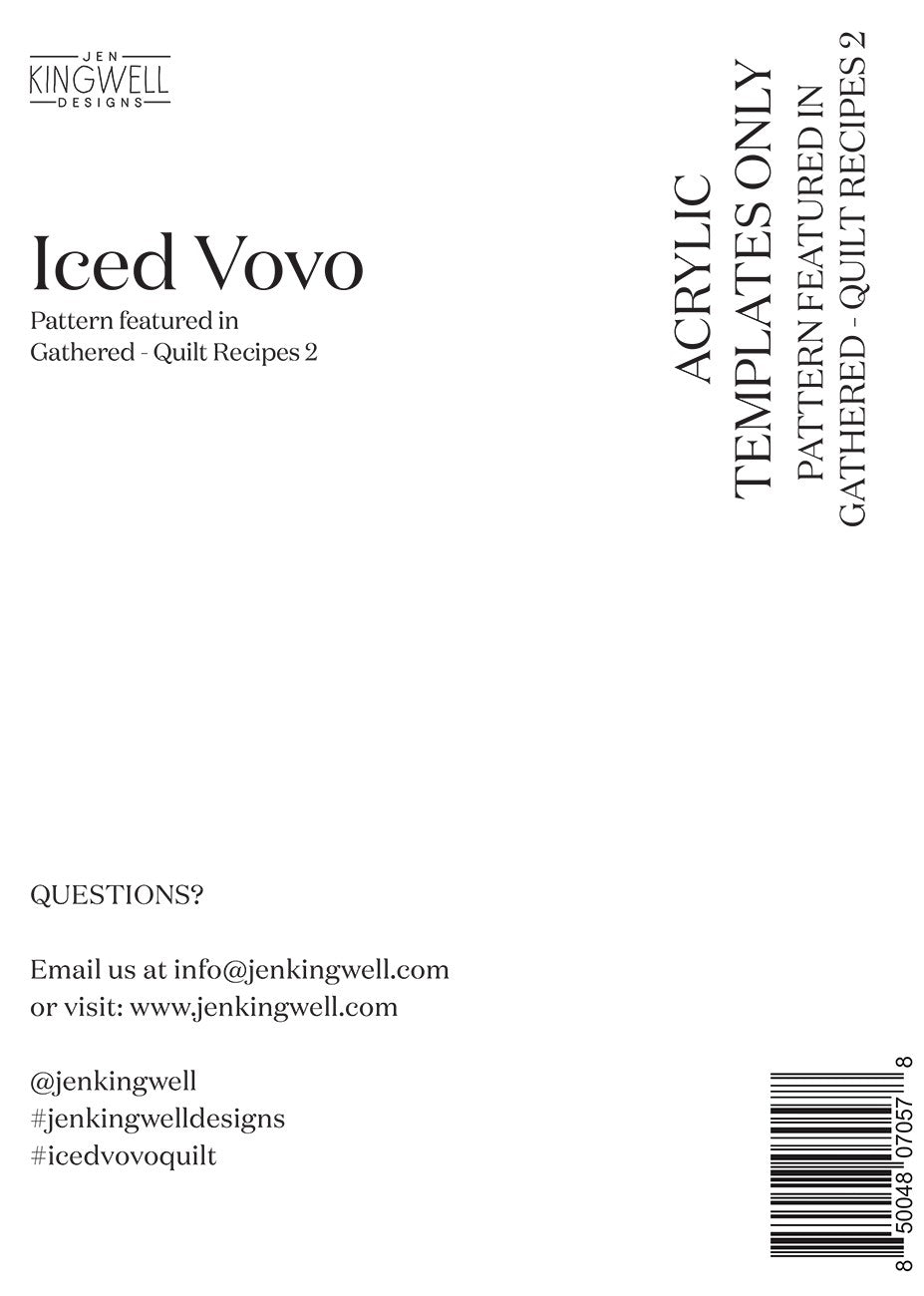 Iced Vovo Acrylic Template Set