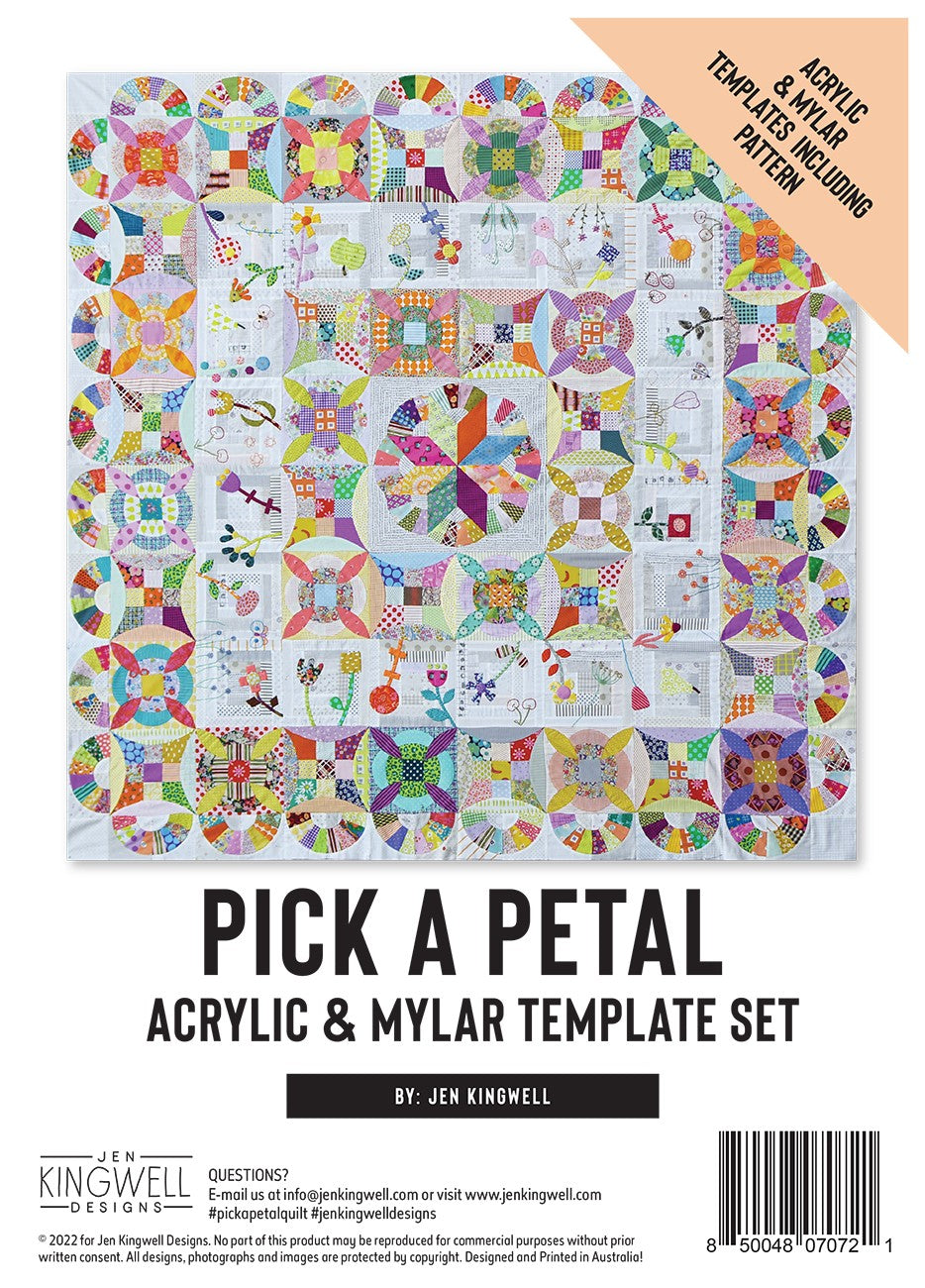 Pick a Petal Complete Template Set and Pattern
