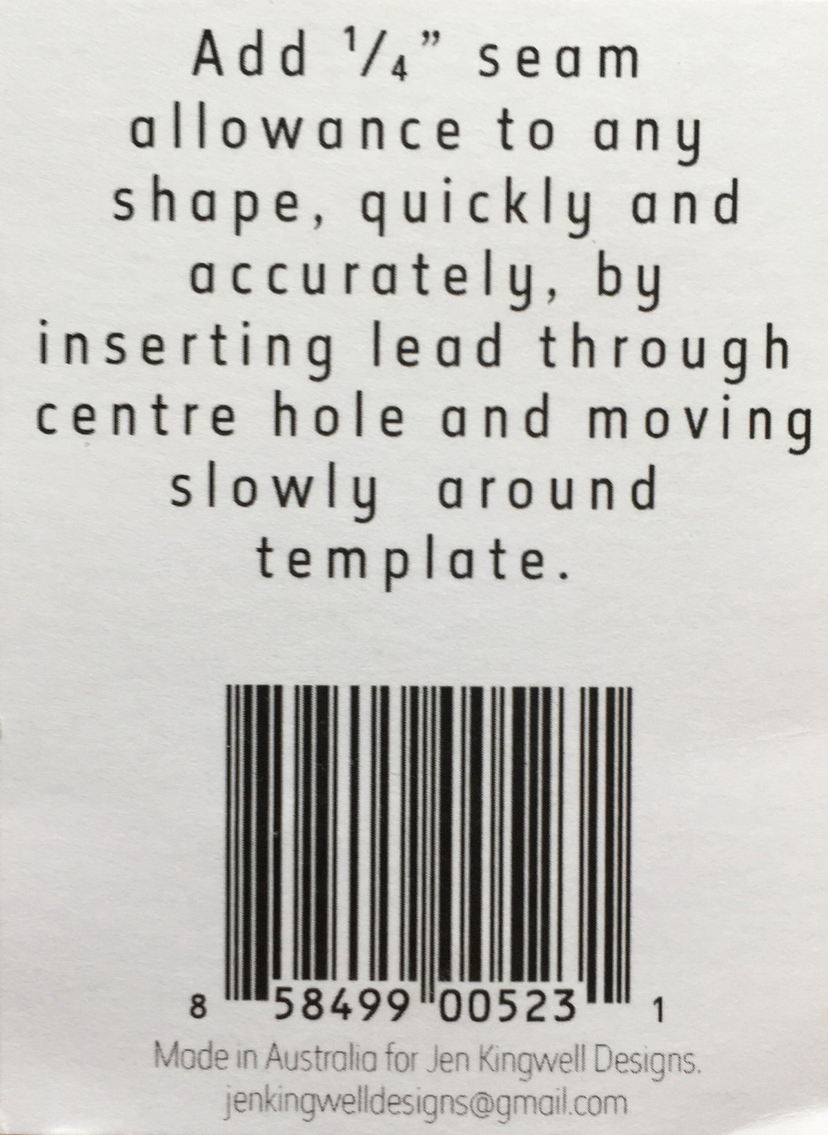 Simple Seam Wheel