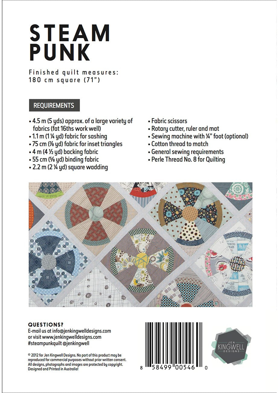 Steam Punk Pattern And Template
