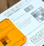 Postcard Project No. 3 - Scrappy Squares