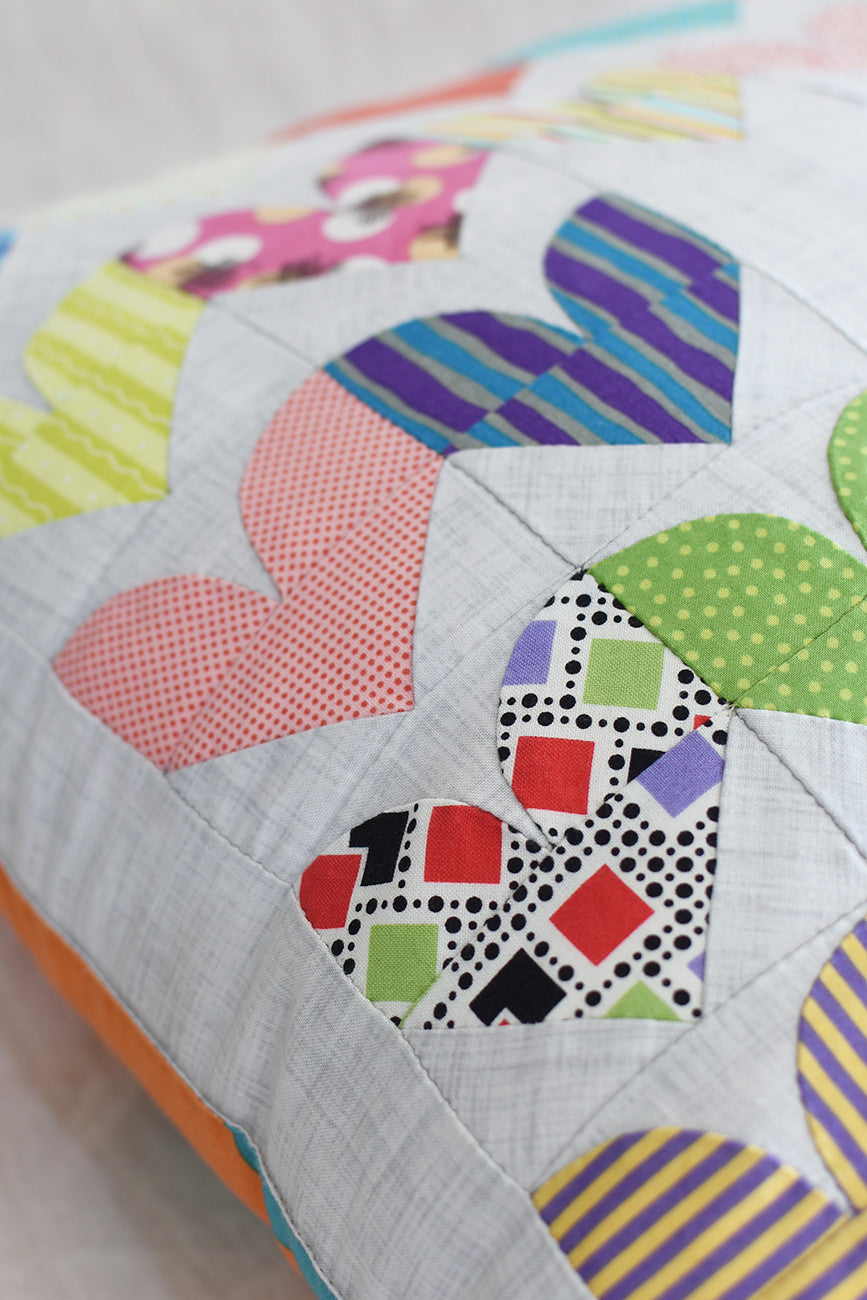 Love Cushion by Jen Kingwell