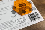 Postcard Project No. 6 - 1 Inch Hex