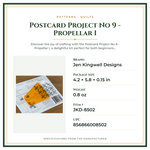 Product Specifications – Postcard Project No 9 - Propellar I
