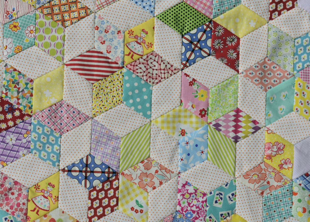 Postcard Project No 12 - 6 Pointed Star