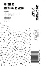 Baptist Fan Quilting Ruler