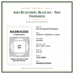 Product Specifications – 6in Building Blocks - 9in Finished