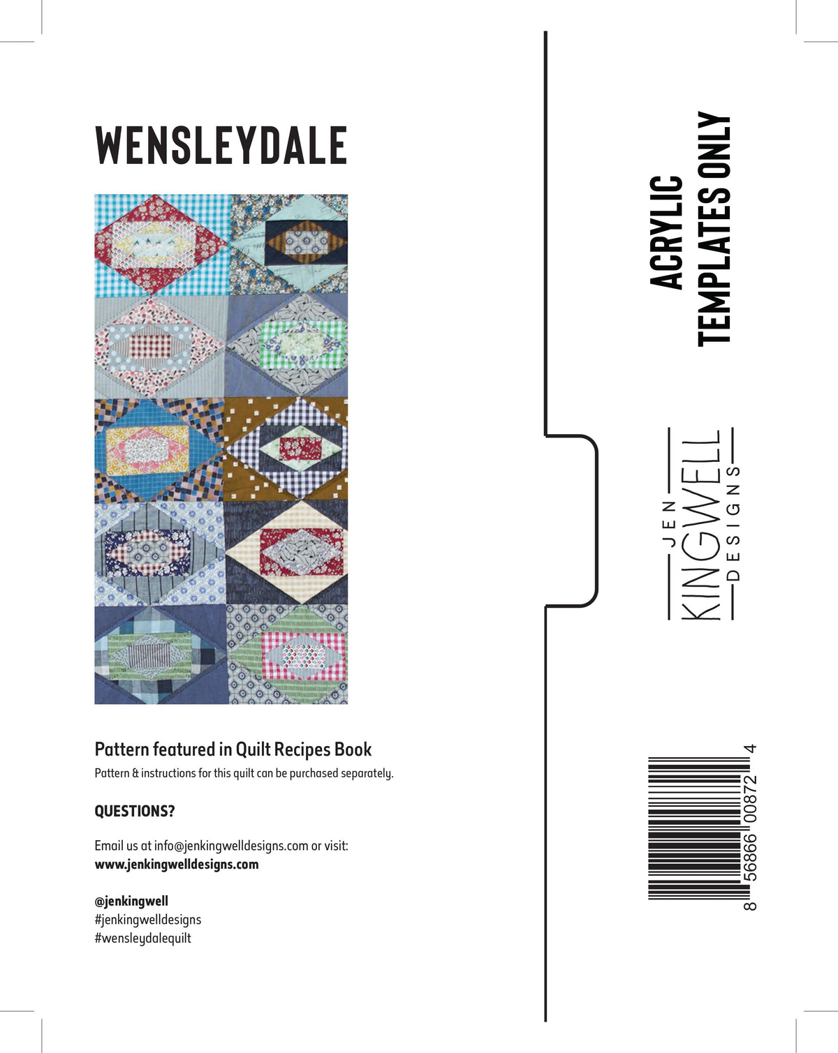 Wensleydale (Acrylic Template Only)