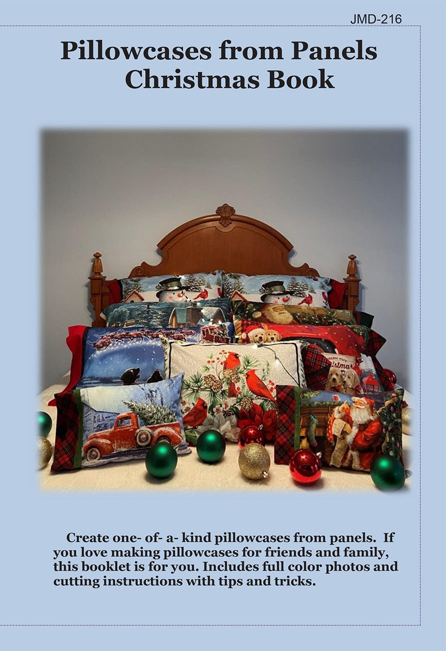 Pillowcases from Panels Christmas Book
