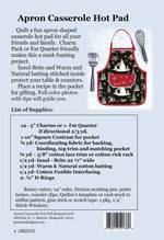 Apron Casserole Hot Pad