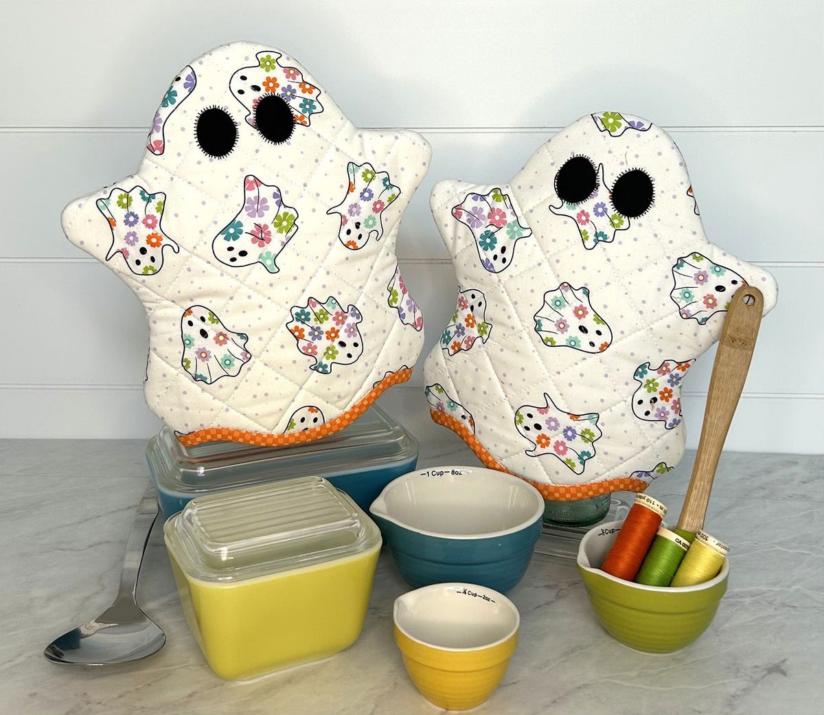 Ghostly Hot Pads