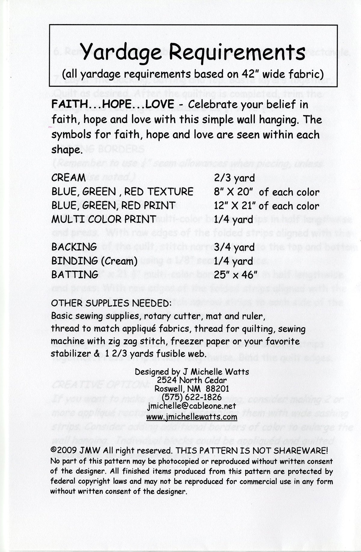Faith Hope Love
