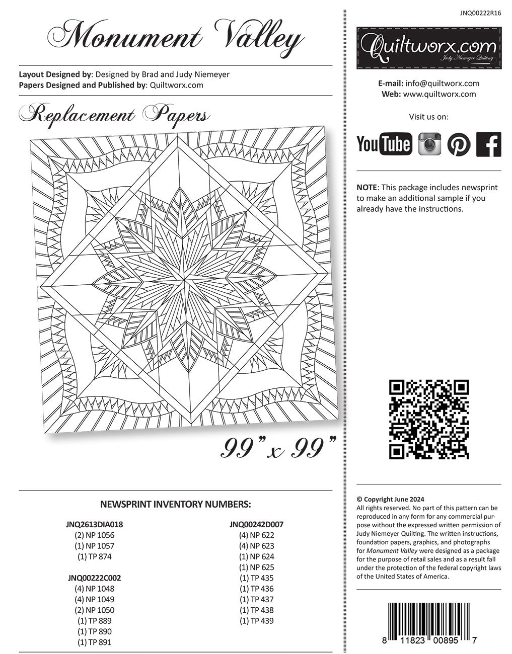 Monument Valley Replacement Papers