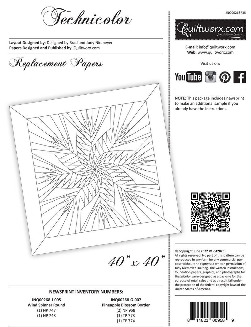 Technicolor Replacement Papers