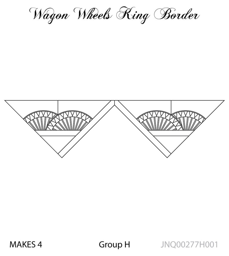 Wagon Wheels King Border