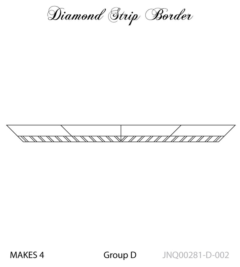 Diamond Strip Border