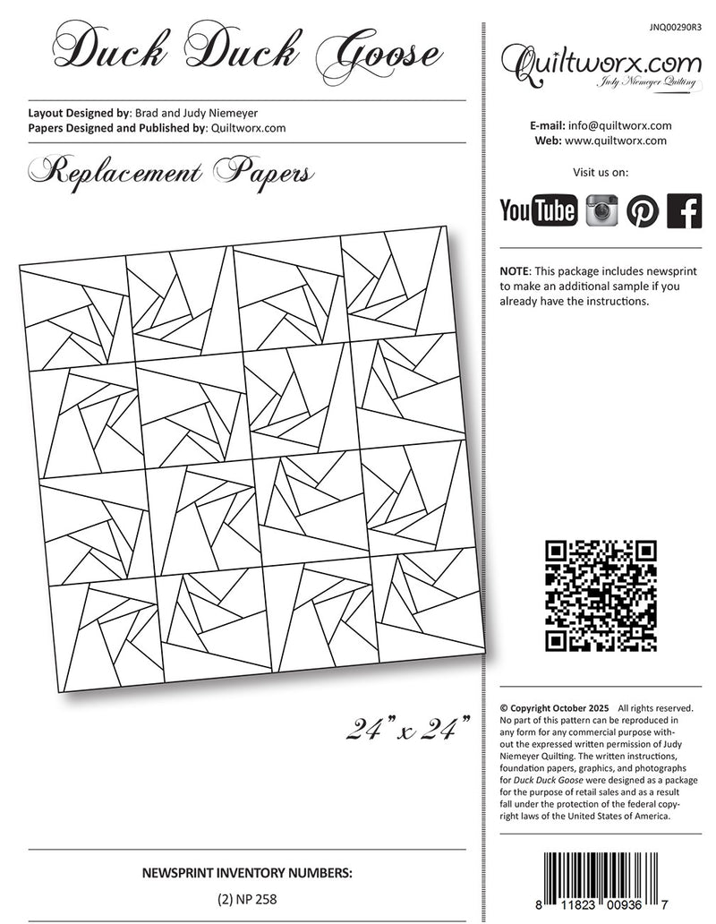 Duck Duck Goose Replacement Papers