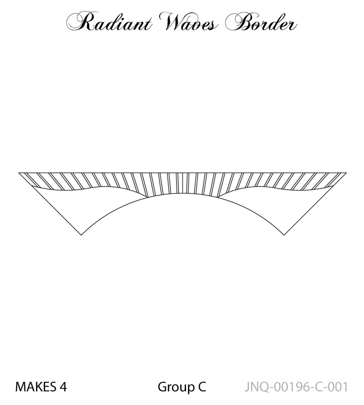 Radiant Waves Border