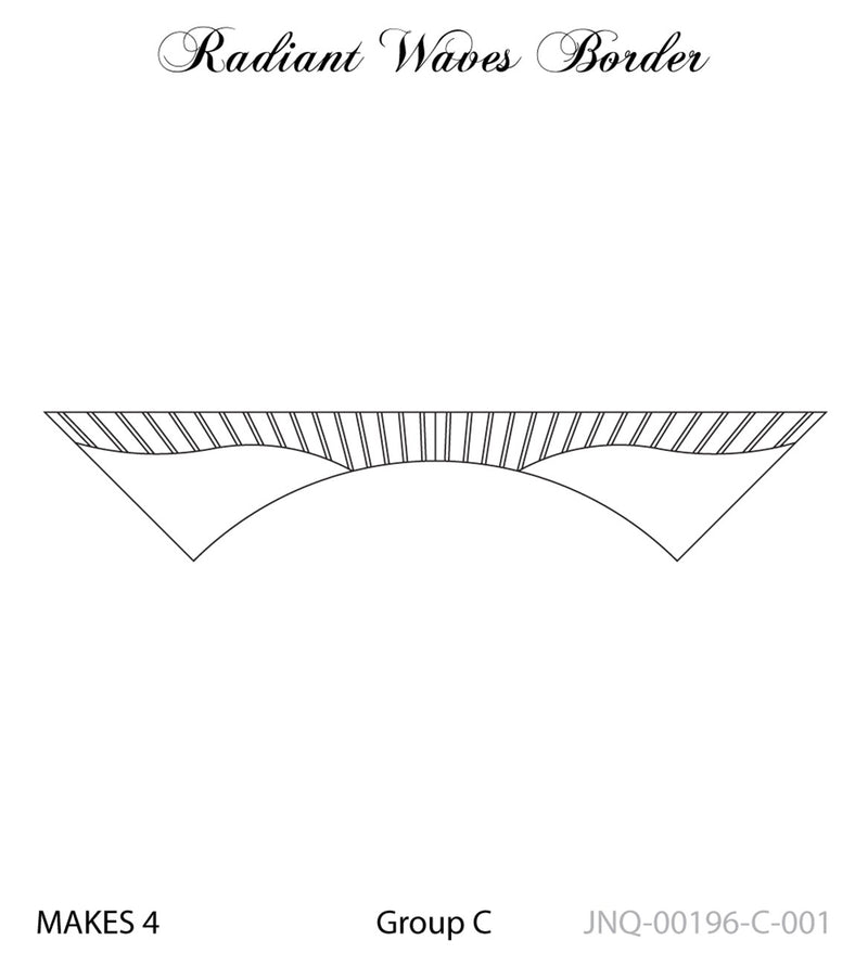 Radiant Waves Border