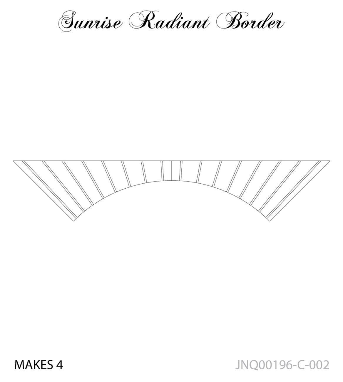 Sunrise Radiant Border