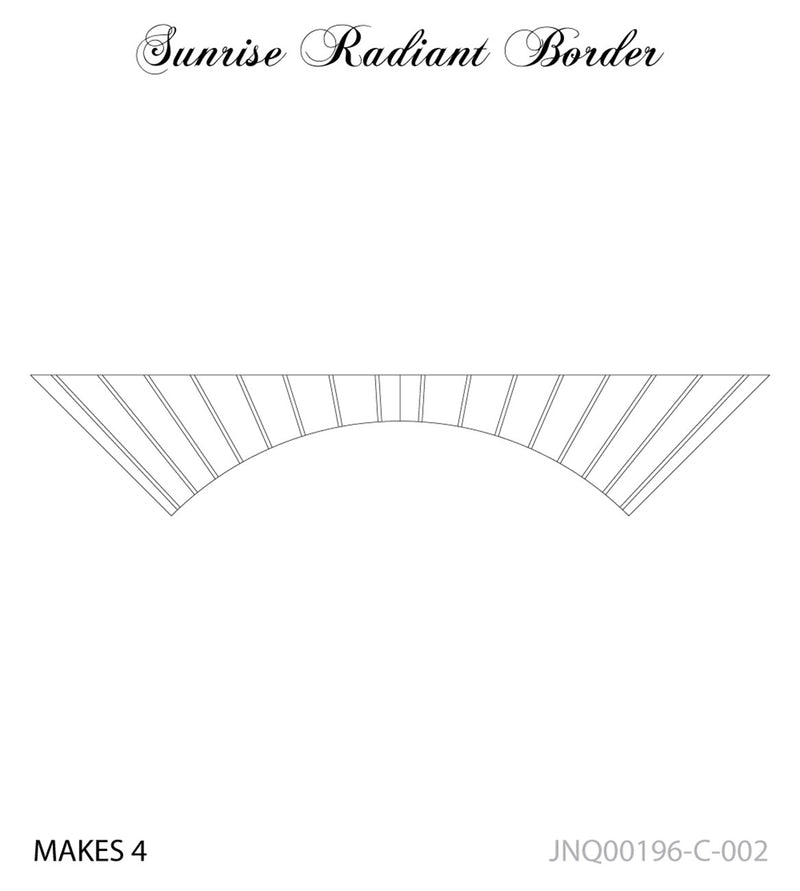 Sunrise Radiant Border