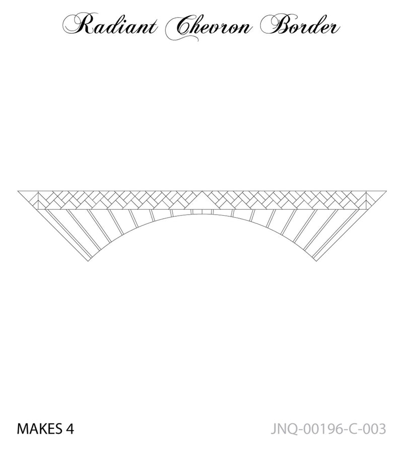 Radiant Chevron Border