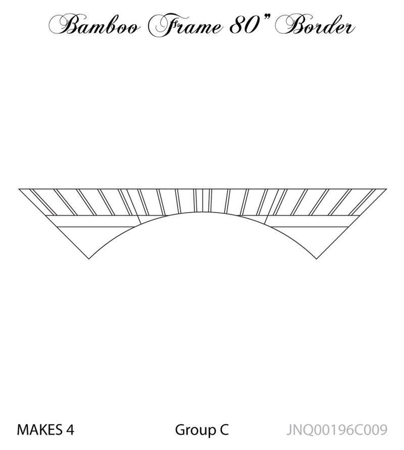 Bamboo Frame 80" Border