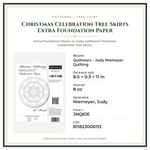 Product Specifications – Christmas Celebration Tree Skirts Extra Foundation Paper