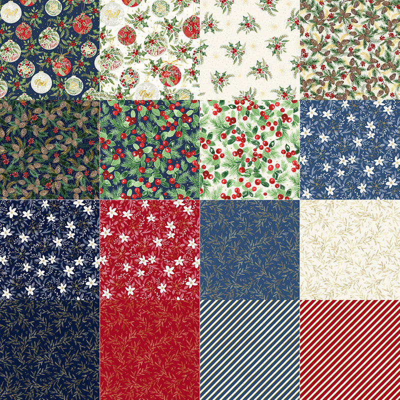 10in Squares, Joyful, 42pcsbundle