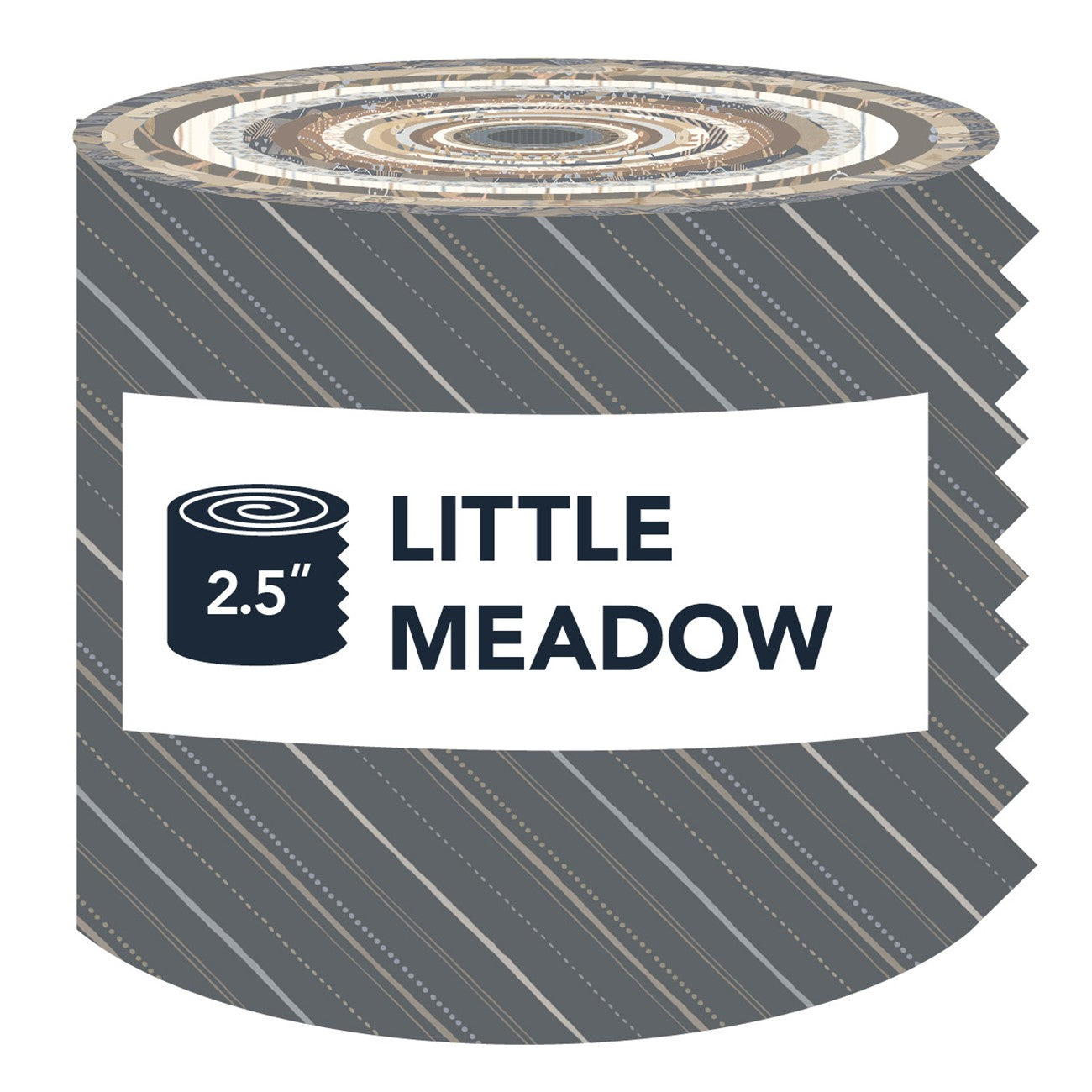 2.5in Strips, Little Meadow, 40pcs/bundle