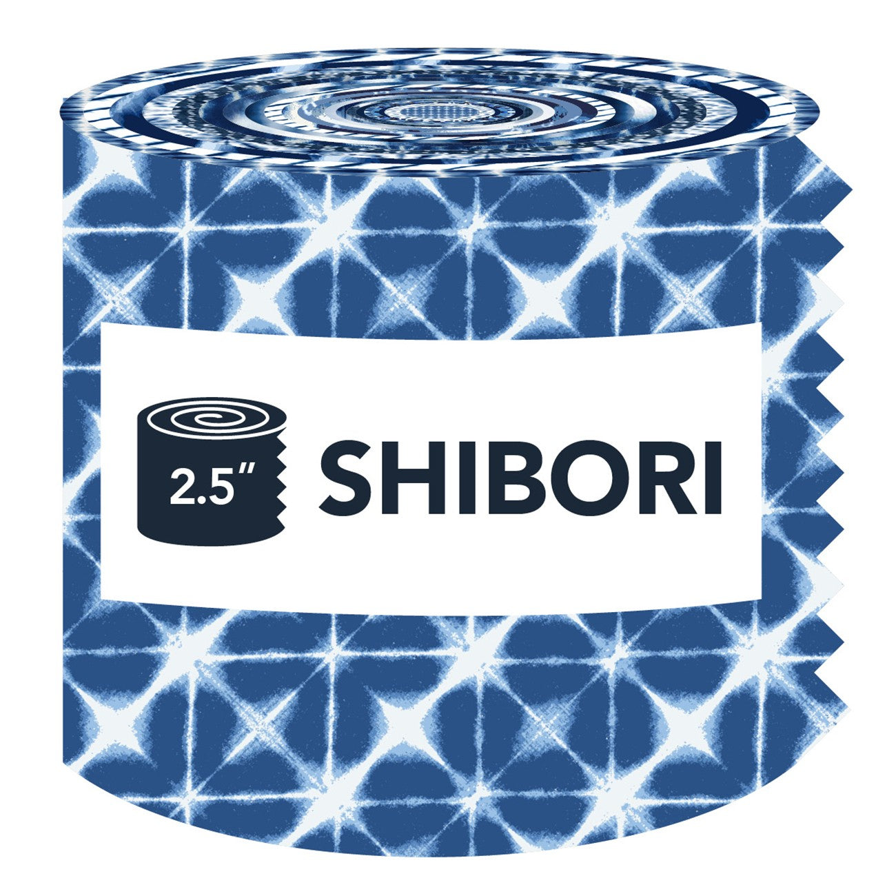 2.5in Strips Shibori, 40pcs/bundle