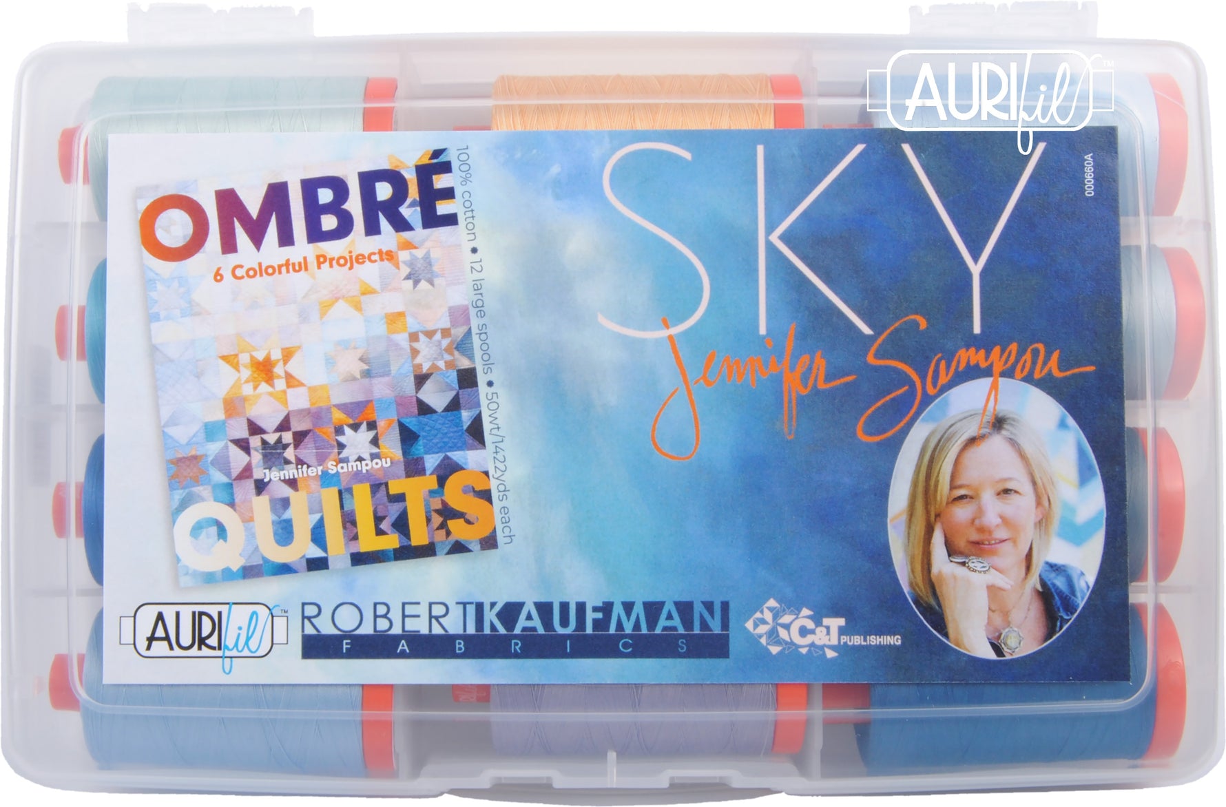 Jennifer Sampou Sky Thread Collection 50wt 12 Large Spools