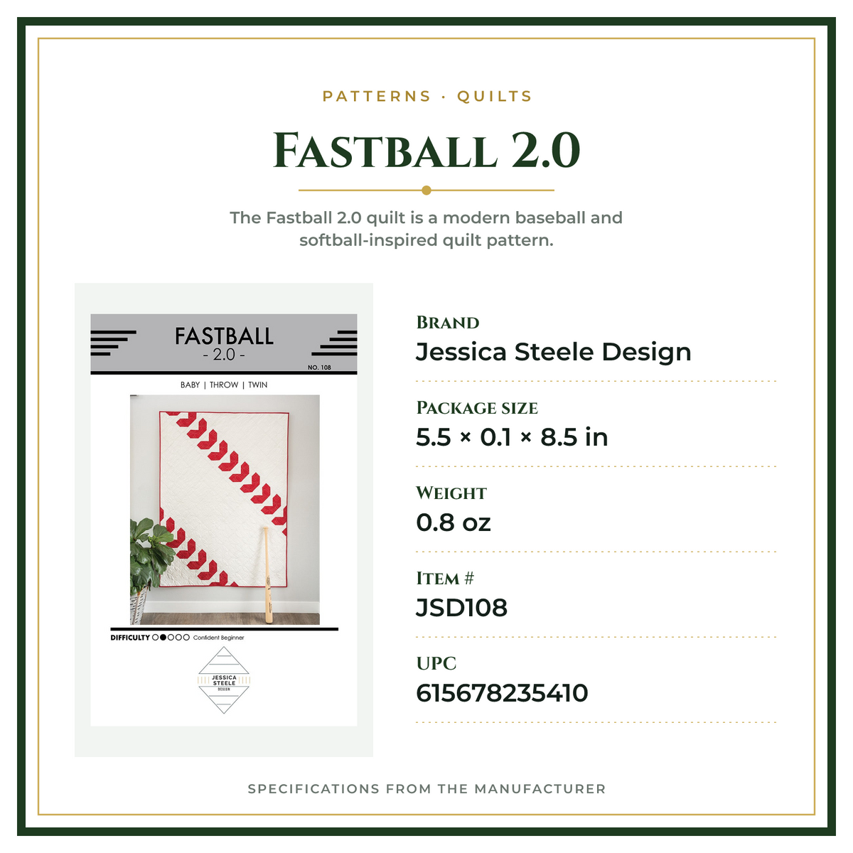 Product Specifications – Fastball 2.0
